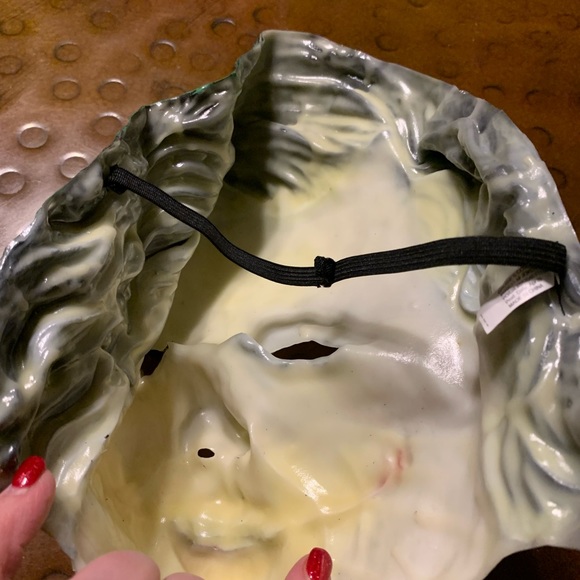 Rubie's Joker Mask Dark Knight Heath Ledger Adult - Picture 4 of 4